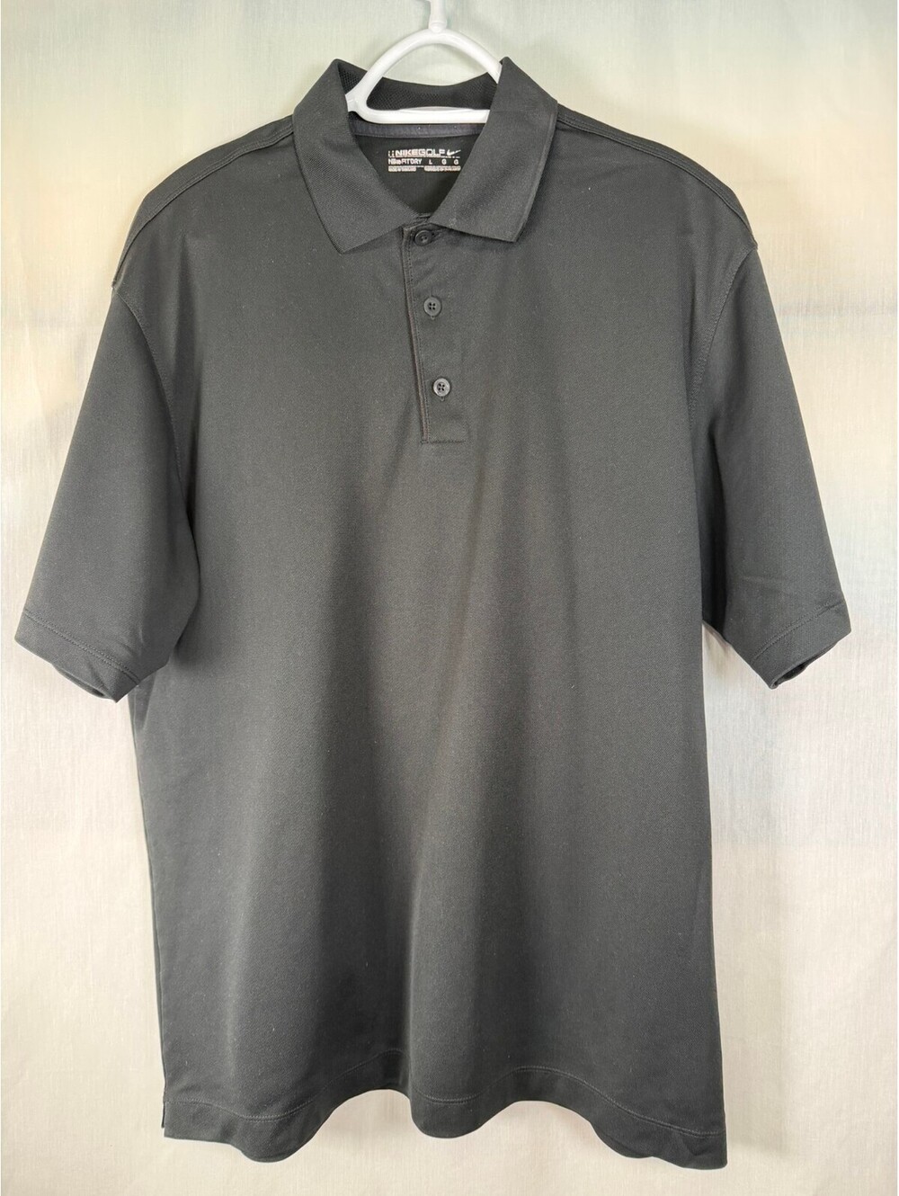Nike Golf Coors Light Dri-Fit Black Polo Shirt Men's Large